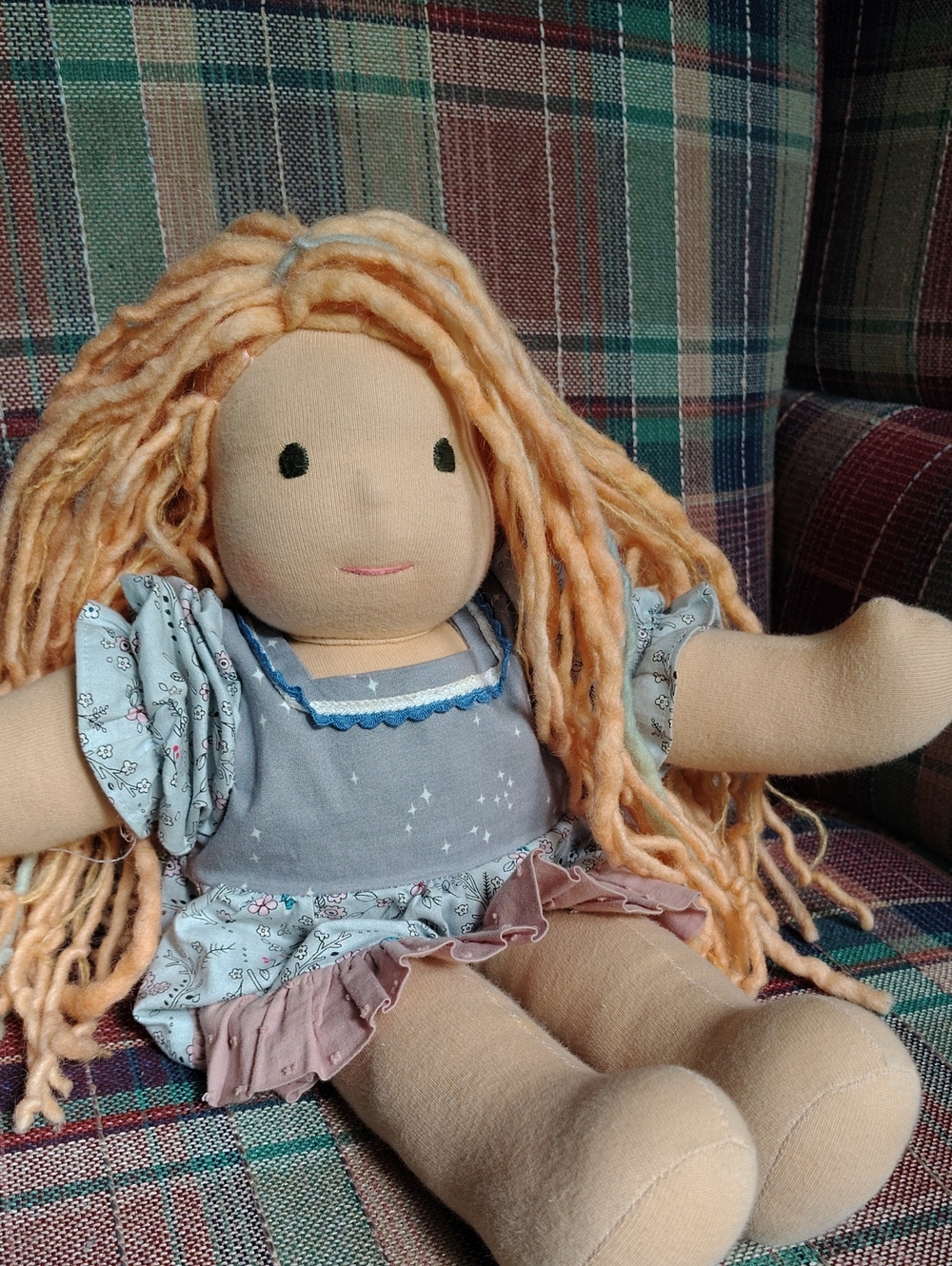 Adorable Bamboletta Doll Orange And Colorful Hair